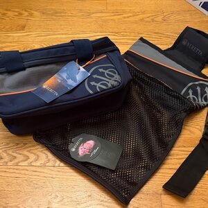 Beretta Blue Shooting Bag and Shell Catcher Pouch Set NEW